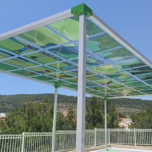 קירוי אומנותי שאדו - שלומי