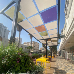 קירוי אומנותי שאדו -חדרה