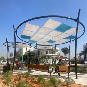 קירוי אומנותי שאדו -חדרה