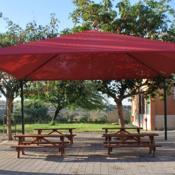 הצללה מדגם פגודה